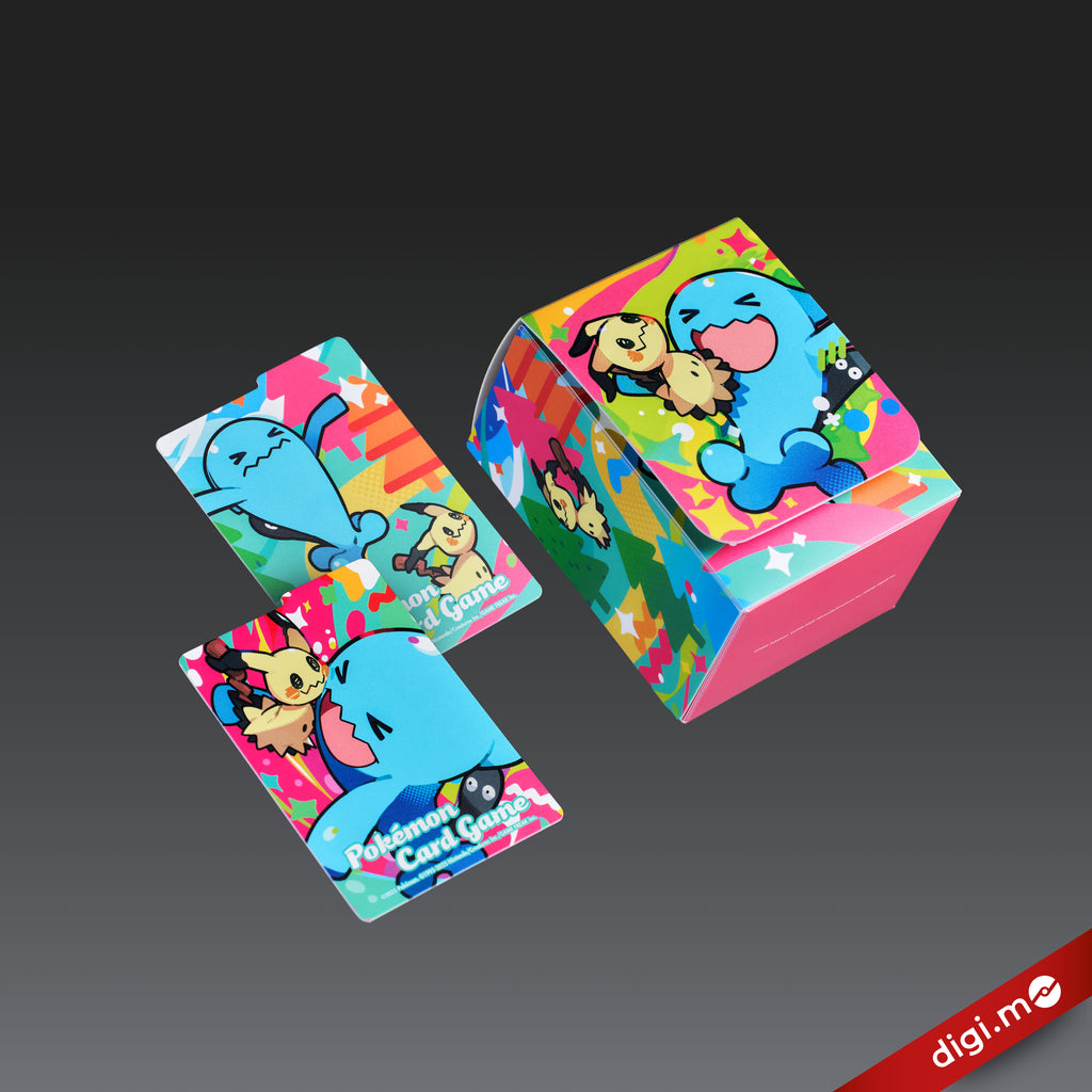 寶可夢卡盒 - Pokemon Center 謎擬Q&果然翁式樣